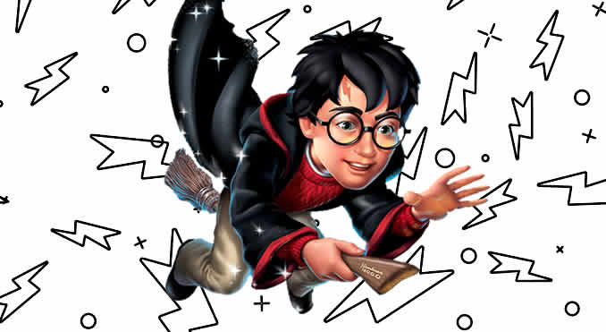 Desenhos do Harry Potter para colorir