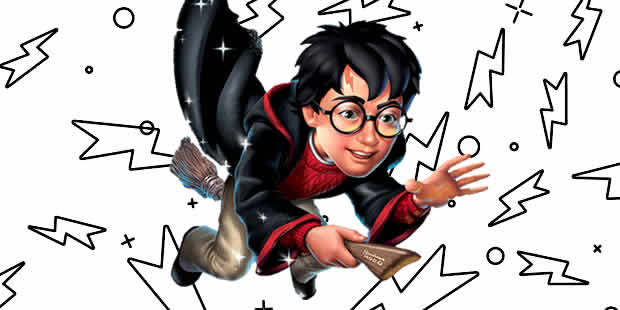 Desenhos do Harry Potter para pintar