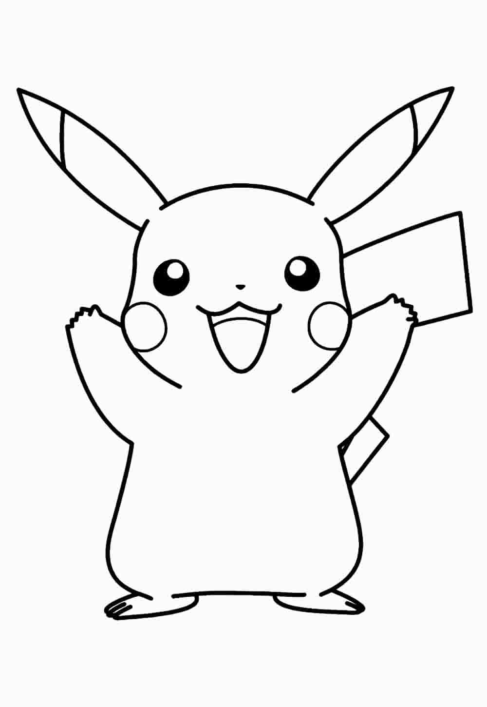 Desenho do Pikachu