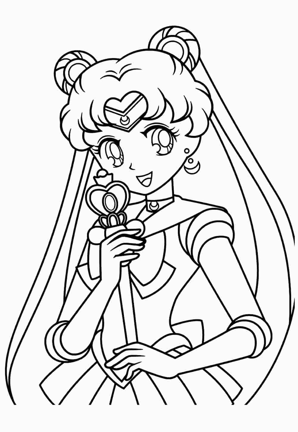 Desenho da Sailor Moon