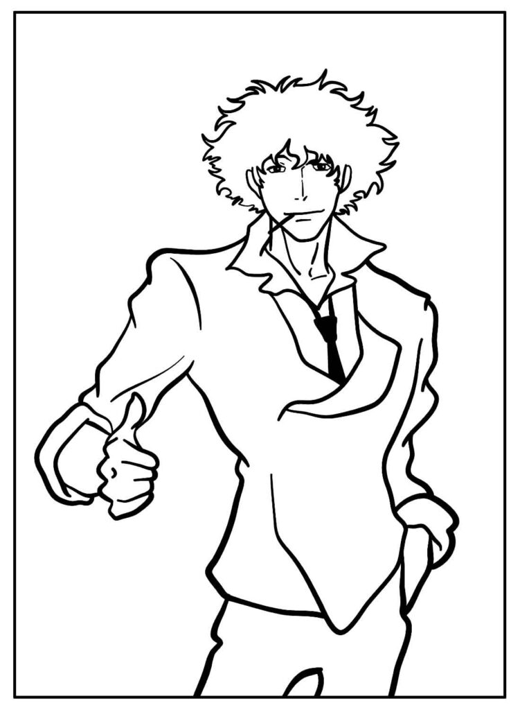 Desenhos de Cowboy Bebop para colorir