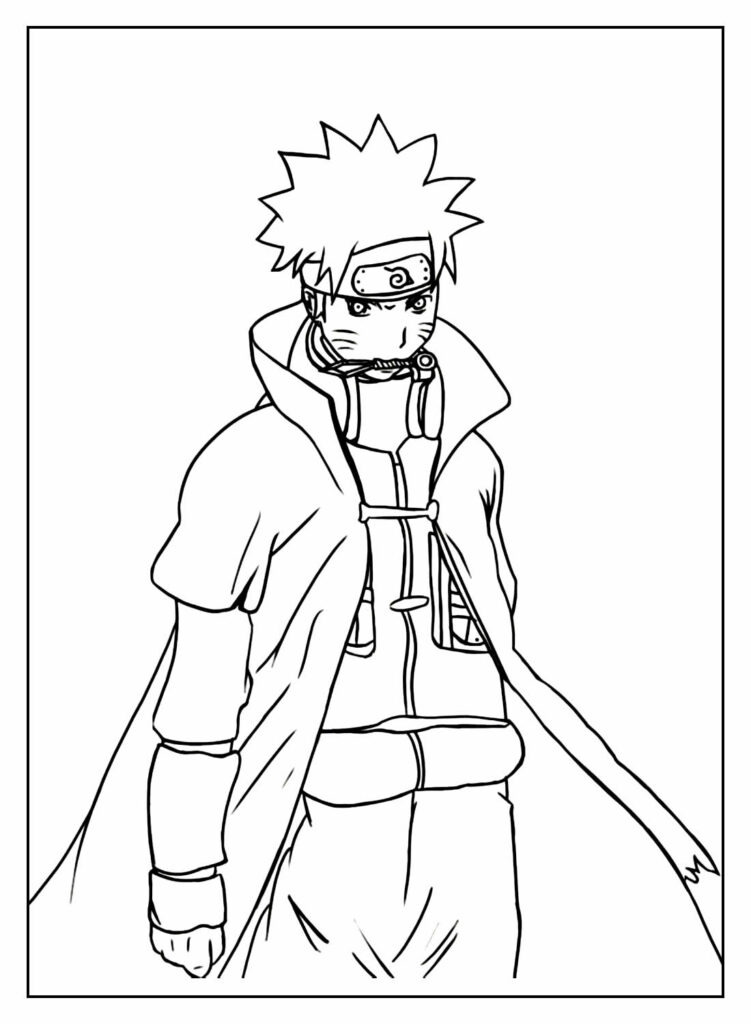 Naruto para Colorir: Desperte o Ninja Artístico em Você!