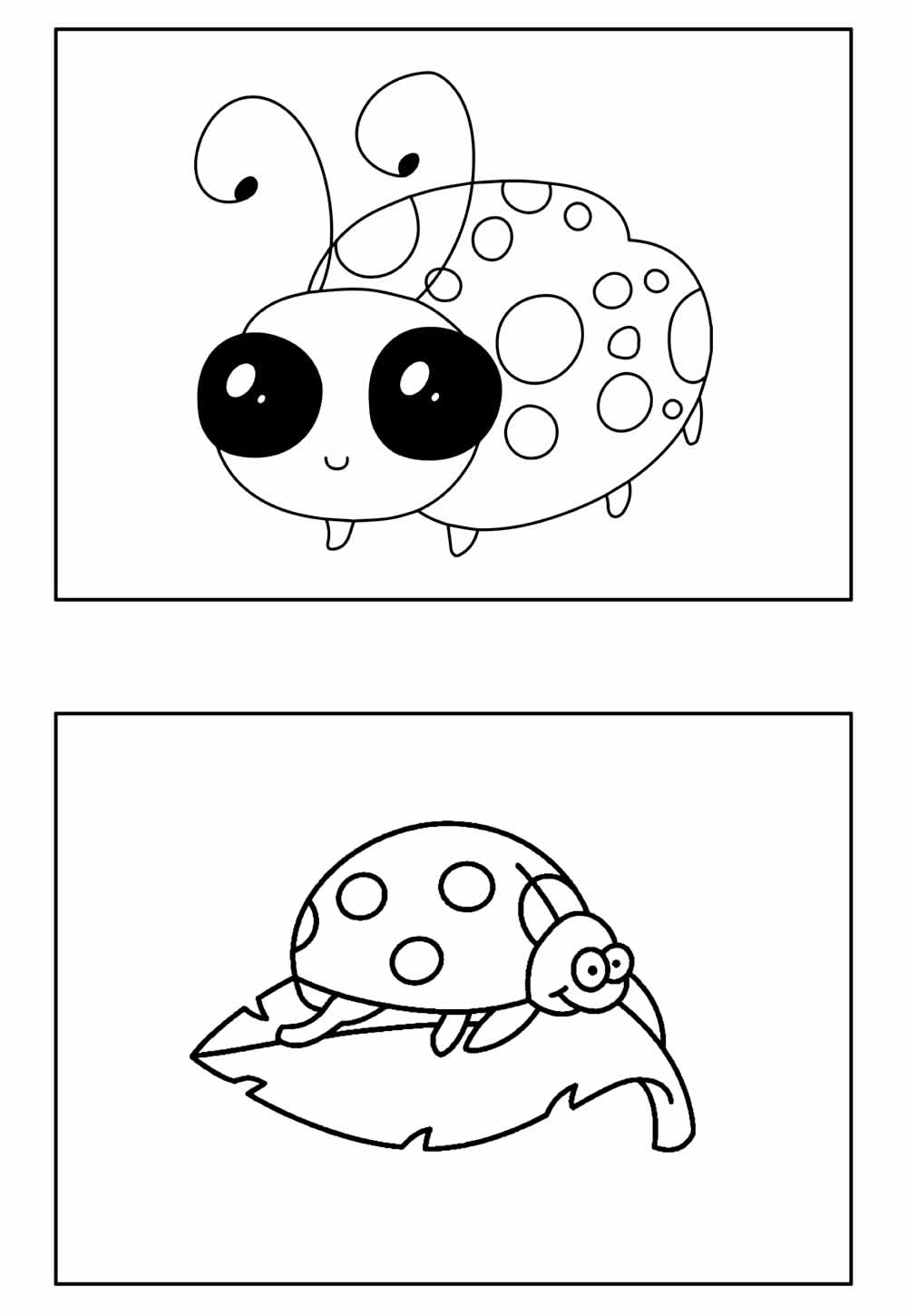 Desenhos de Joaninha