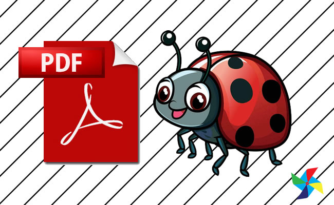 Desenhos de Joaninha em PDF