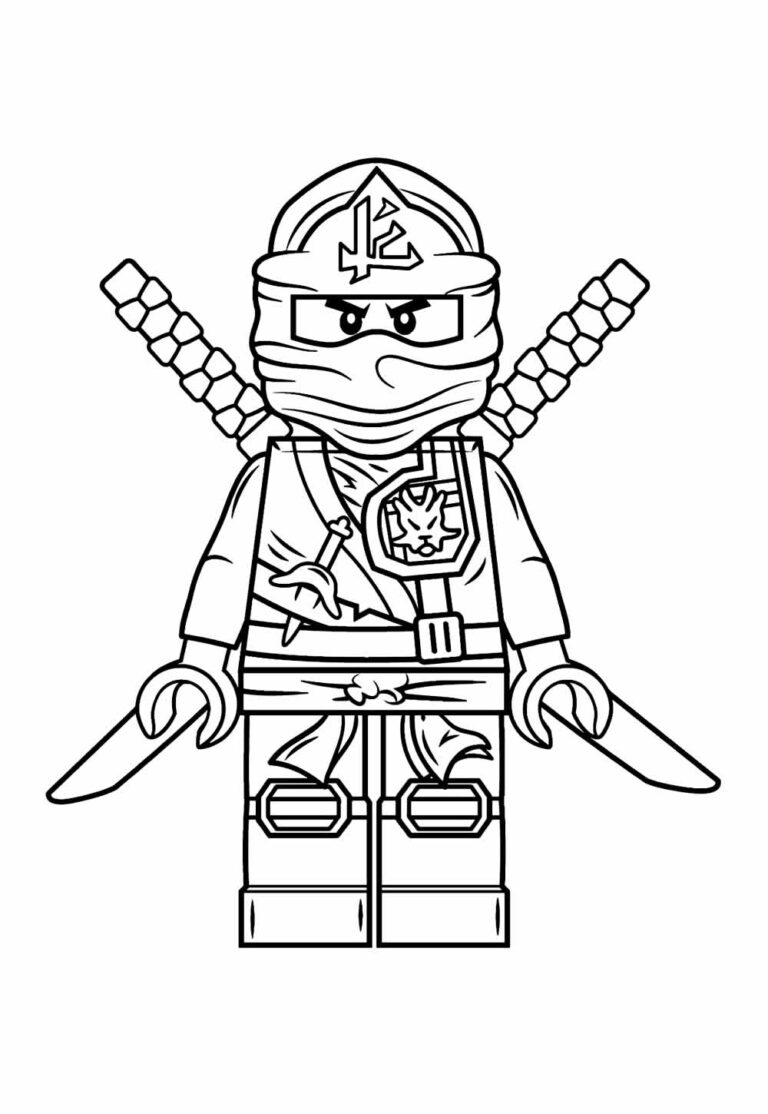 Desenhos de Ninjago para colorir - Bora Colorir