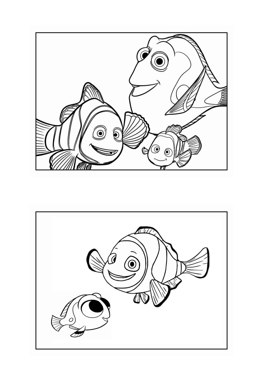 Desenhos Procurando Dory Colorir