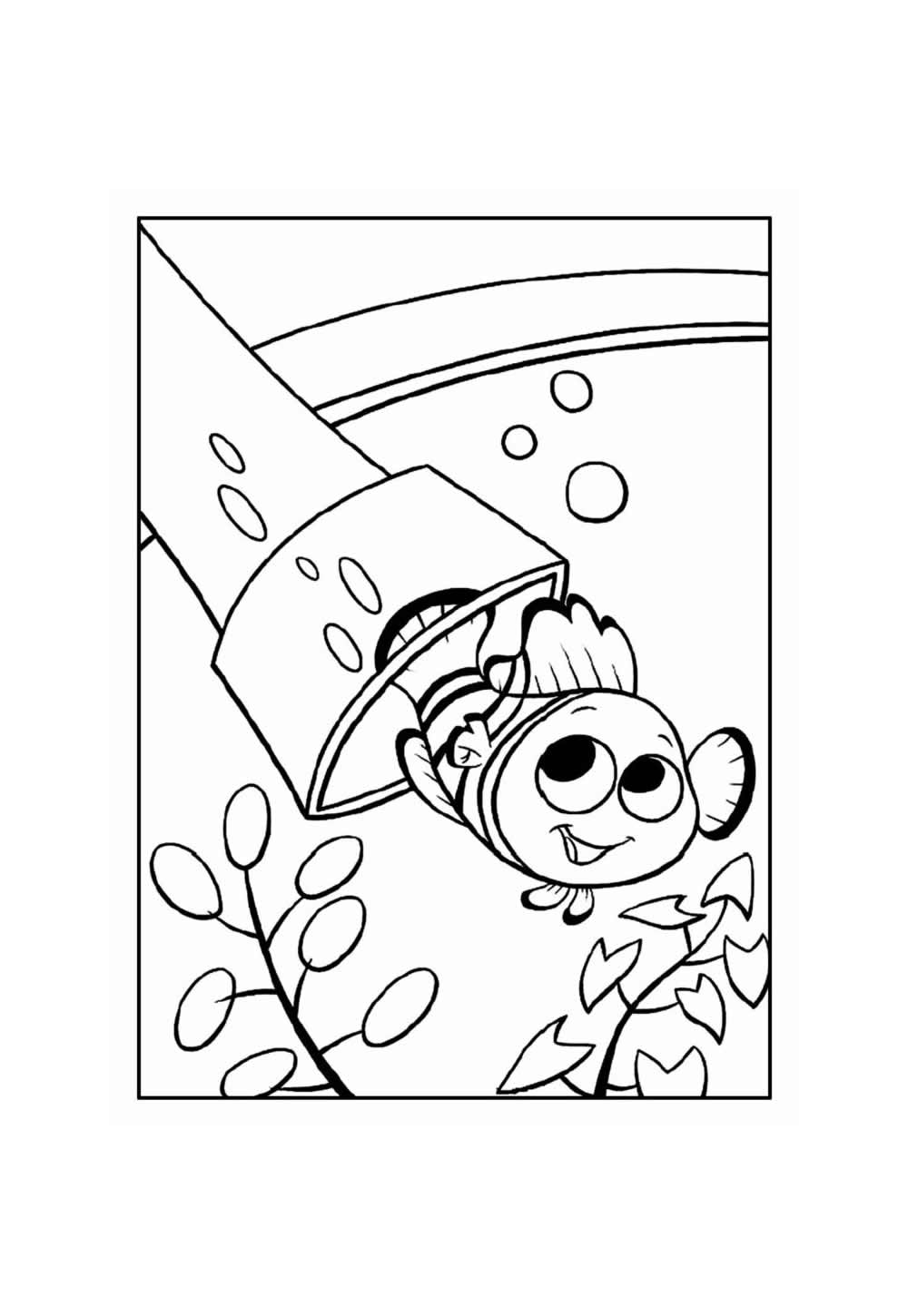 Desenho de Procurando Nemo