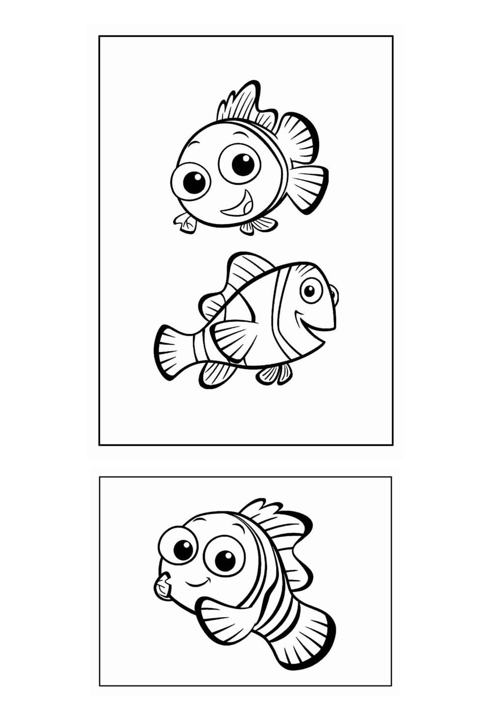 Desenhos de Procurando Nemo
