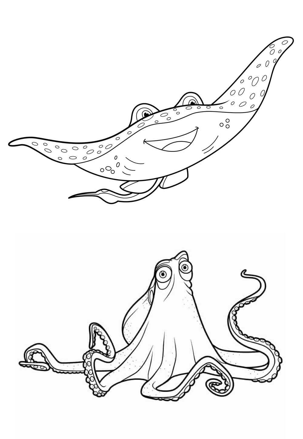 Procurando Nemo para colorir