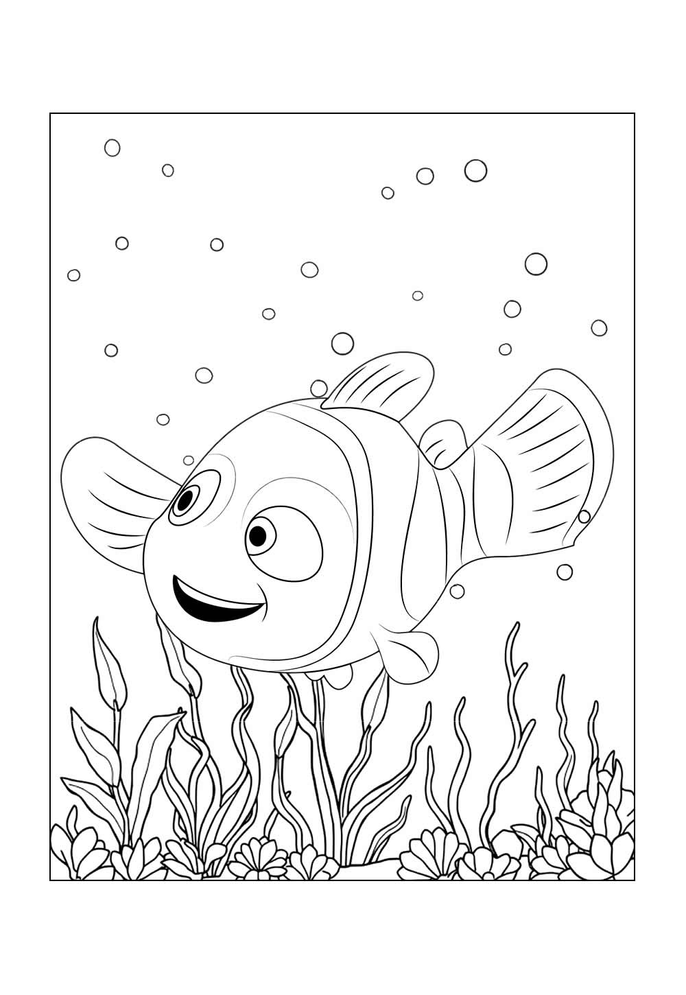 Desenho de Procurando Nemo para colorir