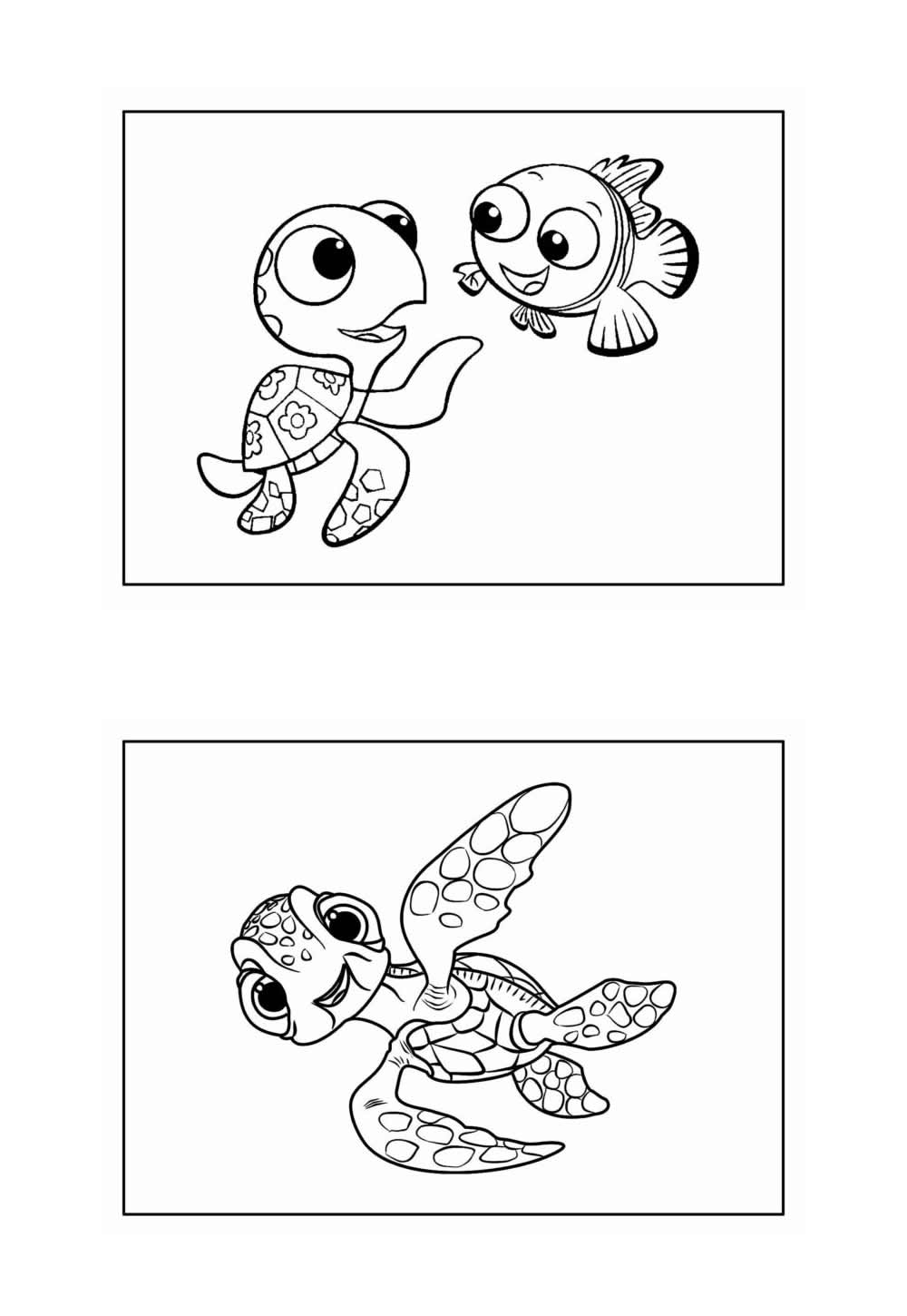 Desenho de Procurando Nemo para colorir