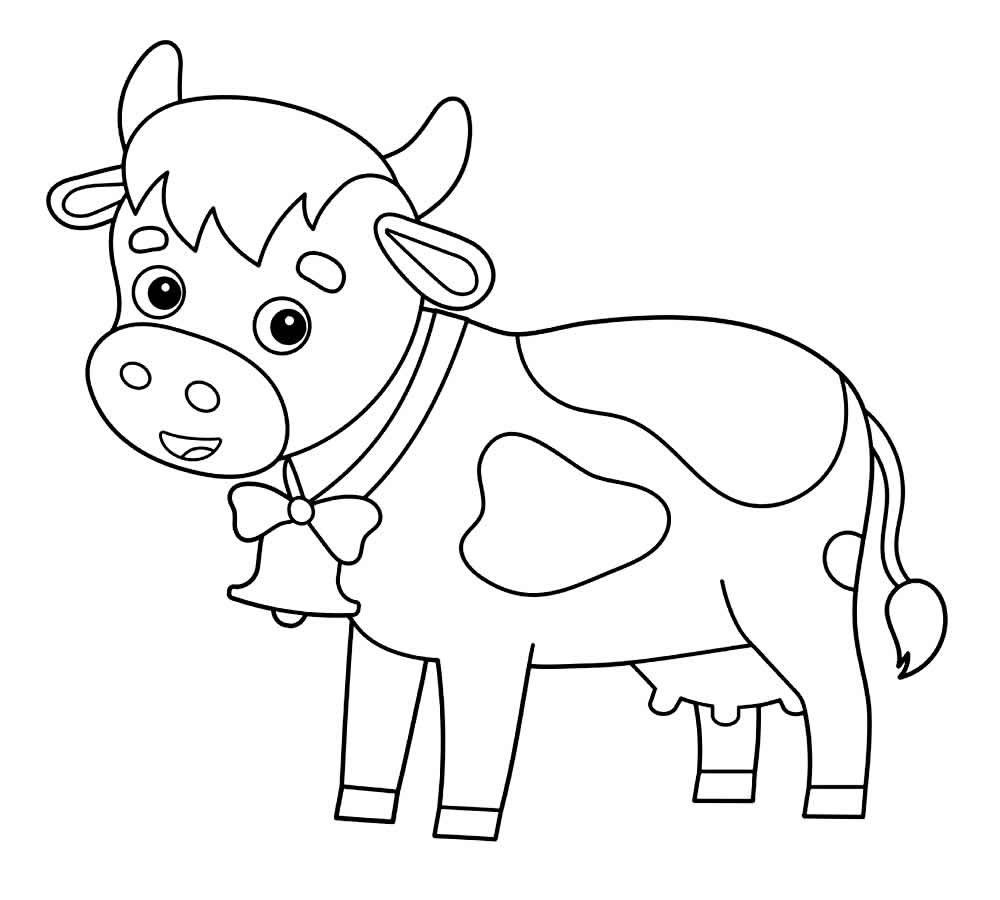 Desenho de Vaca
