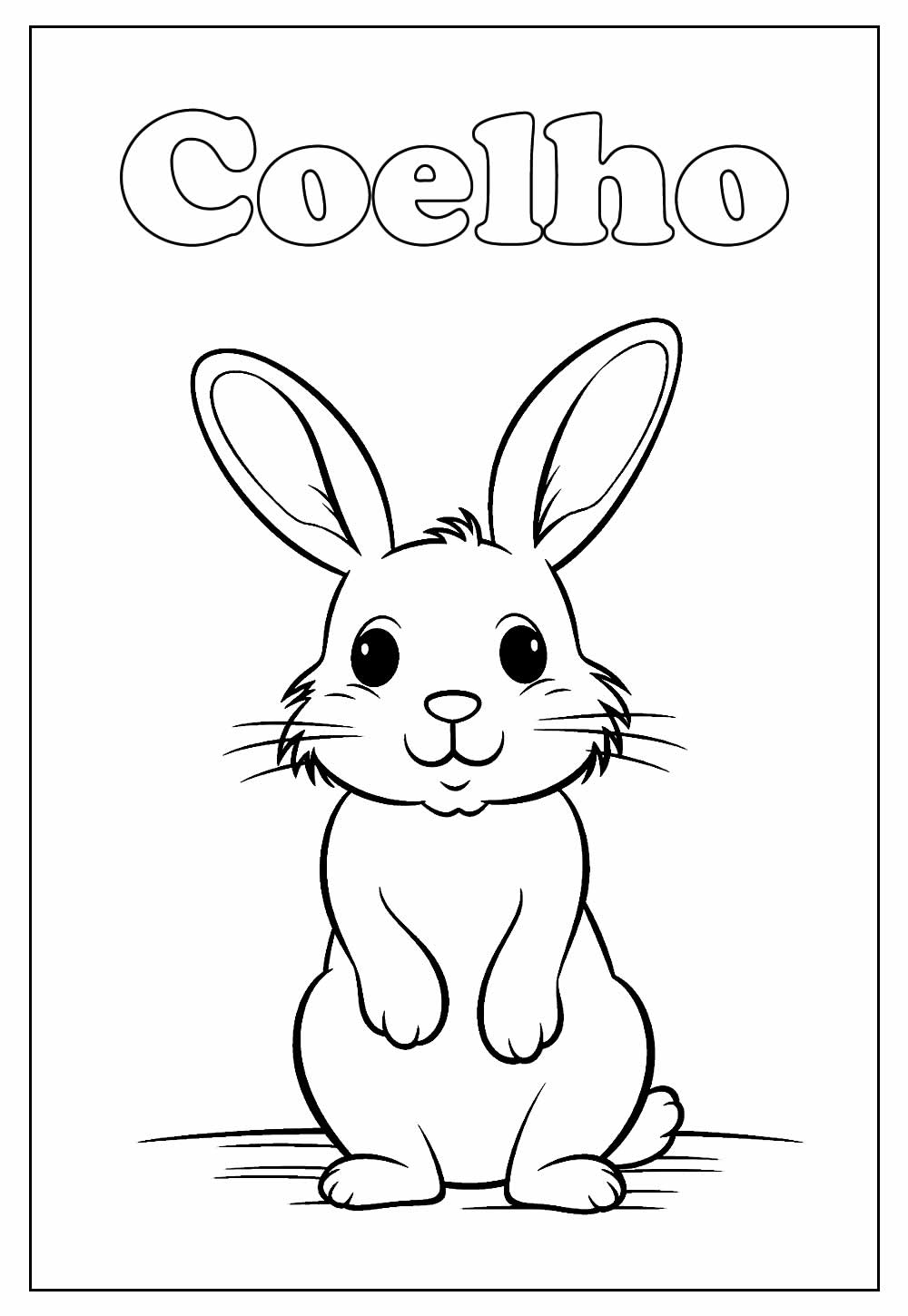 Desenhos de Animais para colorir - Bora Colorir