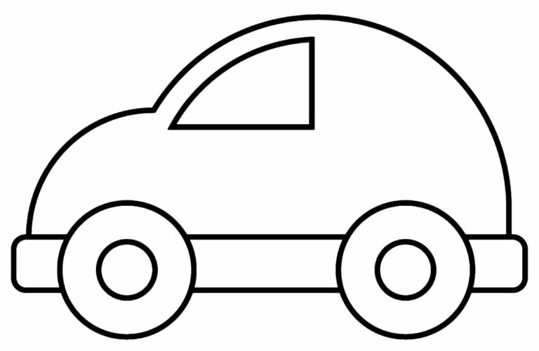 Desenhos de Carrinhos para colorir - Bora Colorir