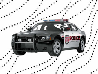 Desenhos de Carros de Polícia para pintar