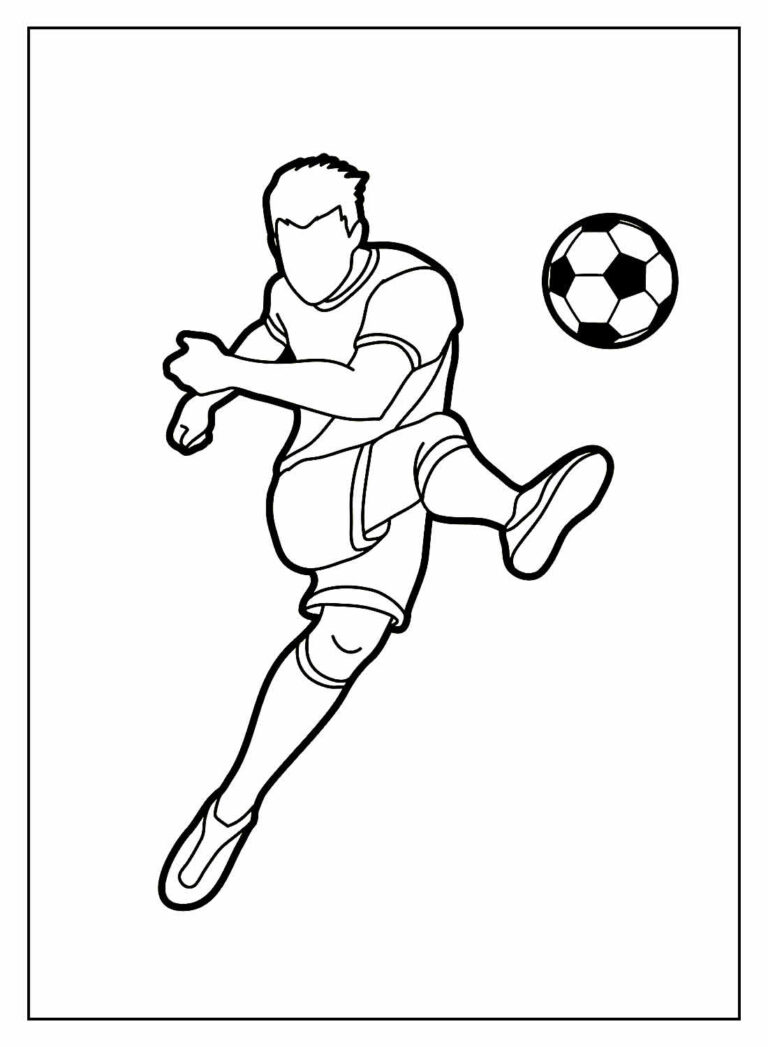 Desenhos De Futebol Para Colorir Bora Colorir 6672