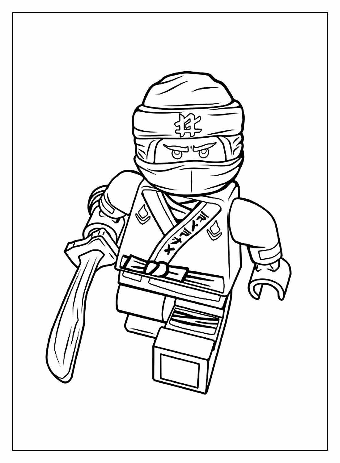 Desenhos De Ninjago Para Colorir Bora Colorir 