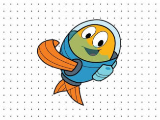 Desenhos de Peixonauta para colorir