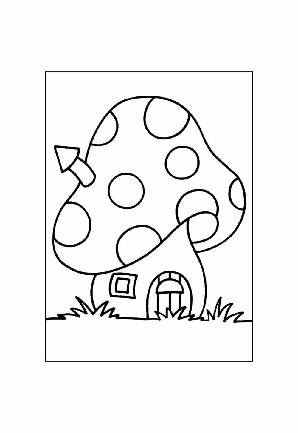 Desenho para colorir fácil