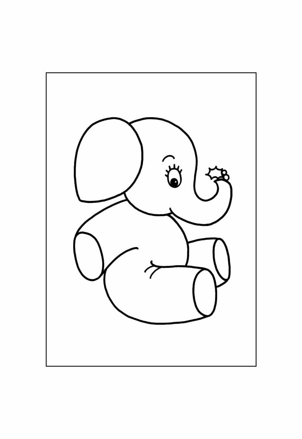 Desenho bonito para colorir