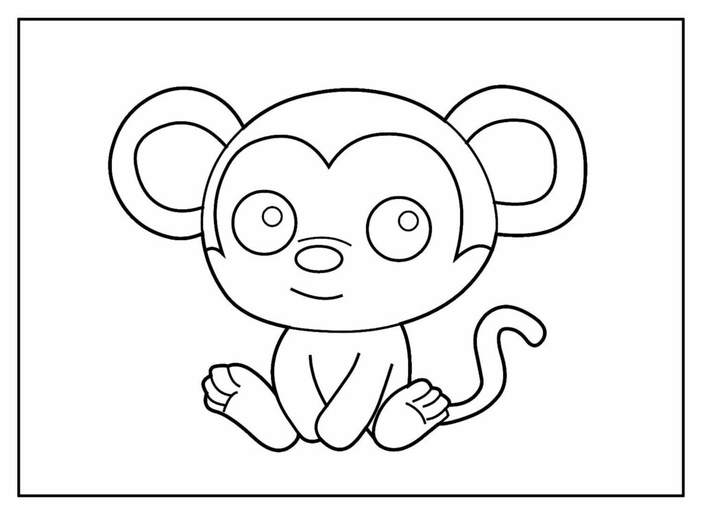 Macaco para pintar