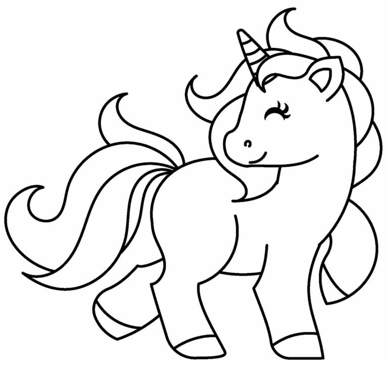 Desenhos Fofos para colorir - Bora Colorir