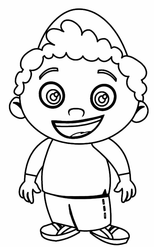 Desenhos Infantil para colorir e pintar - Bora Colorir