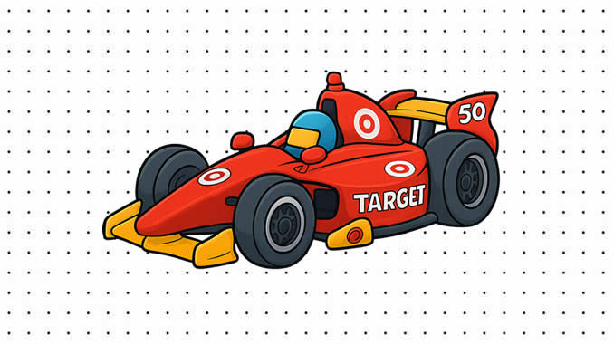 Desenhos de Carros de Corrida para colorir