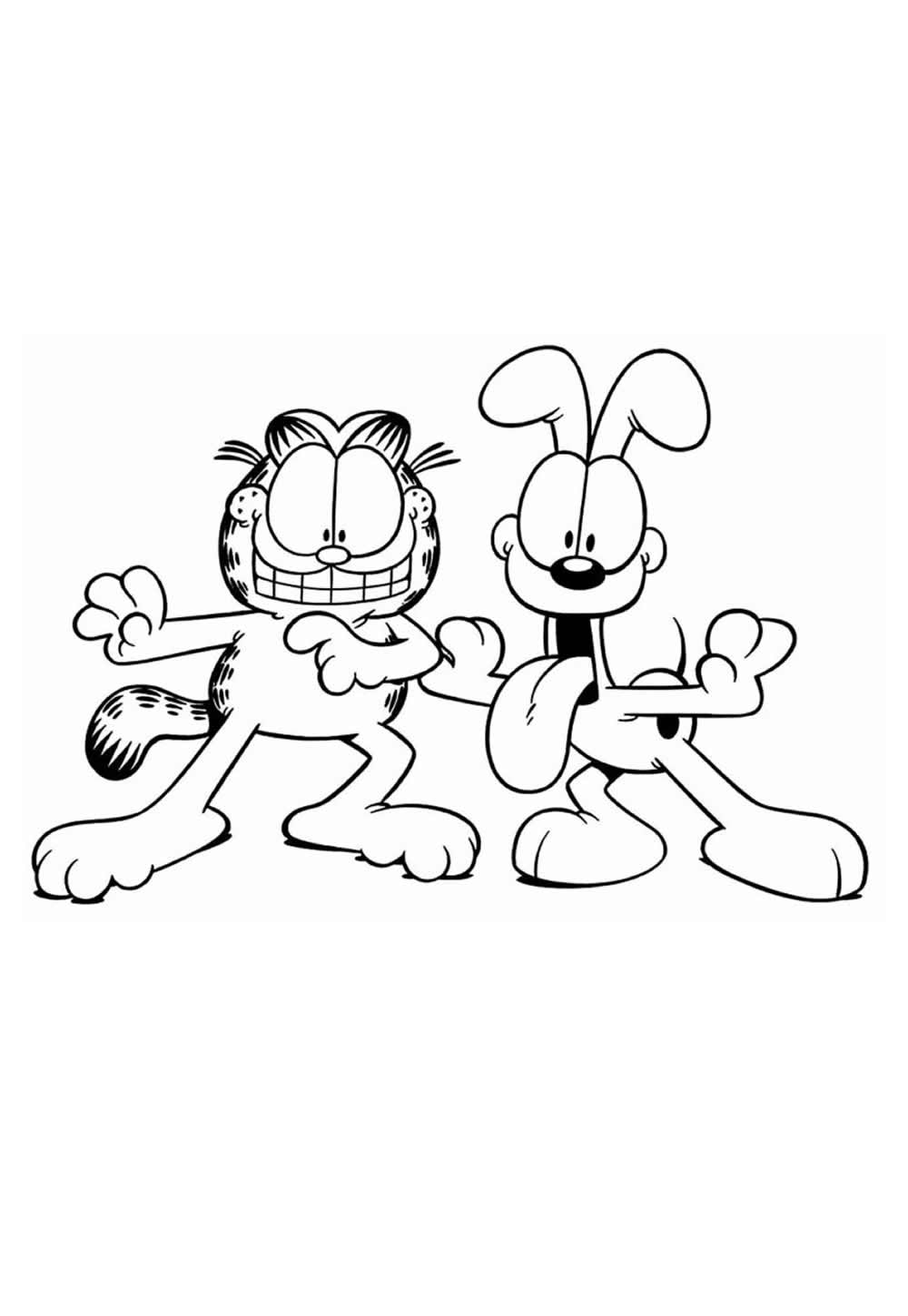 Garfield para pintar