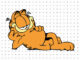 Desenhos de Garfield para colorir