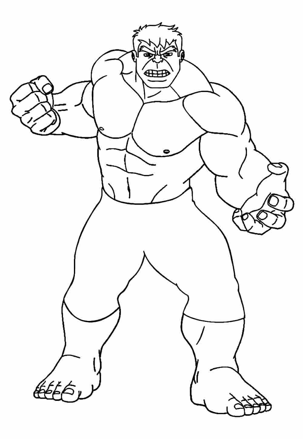 Desenho do Hulk