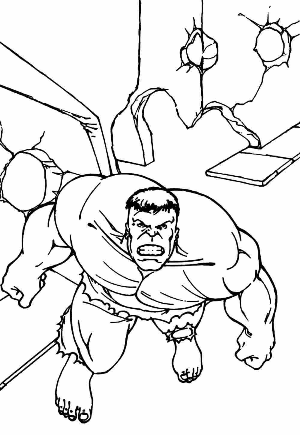Desenho do Hulk