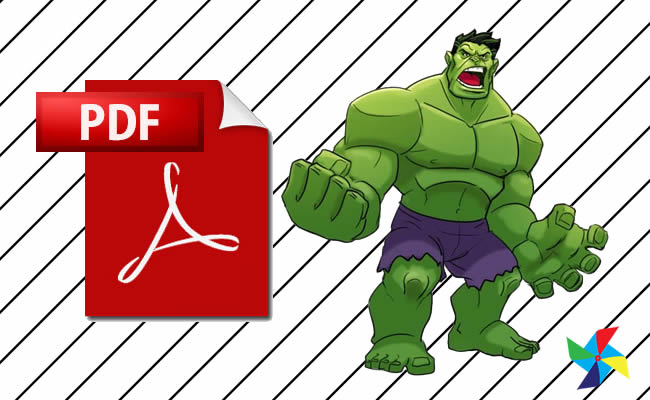Desenhos do Hulk em PDF