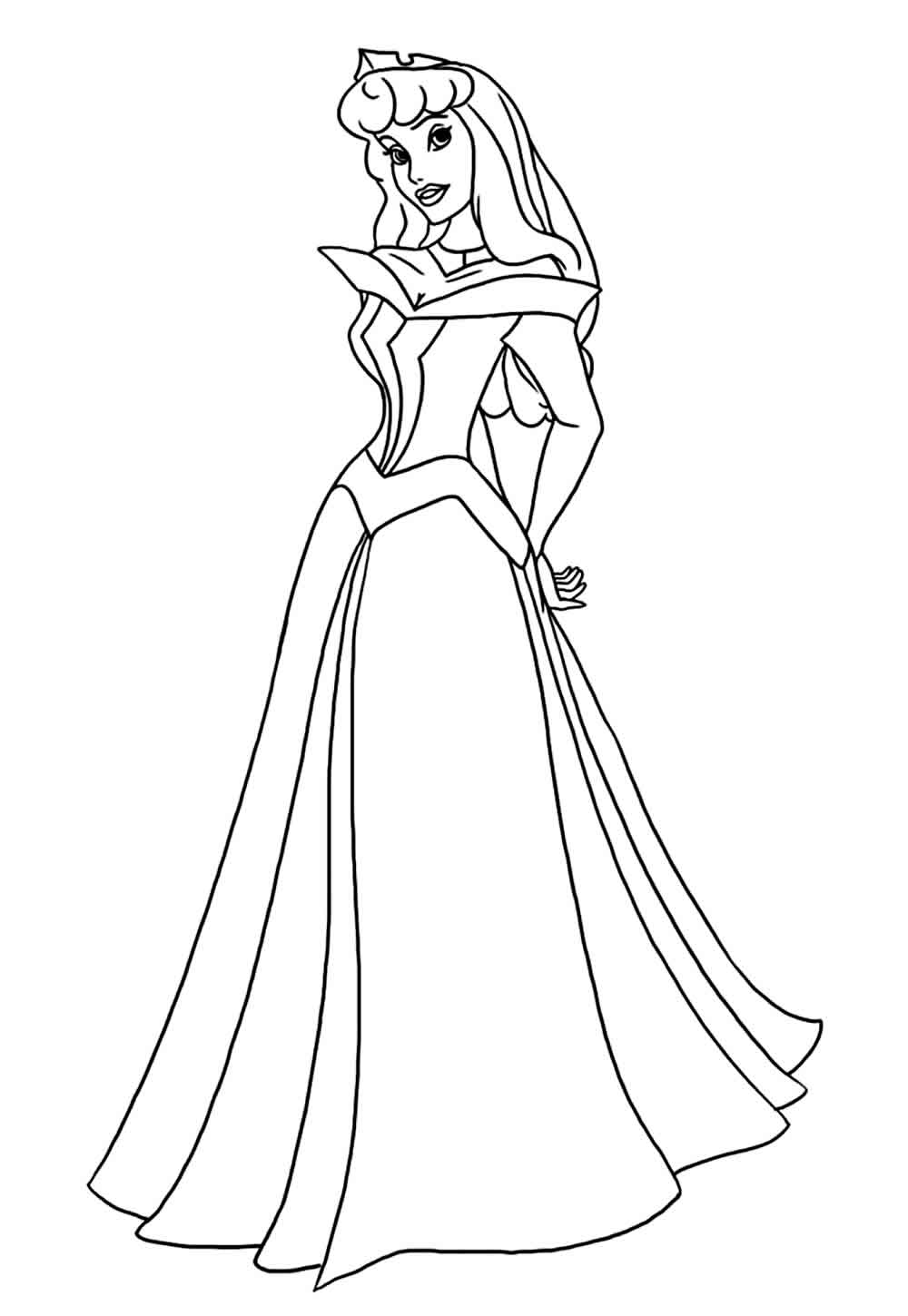 Desenho de Princesa Disney