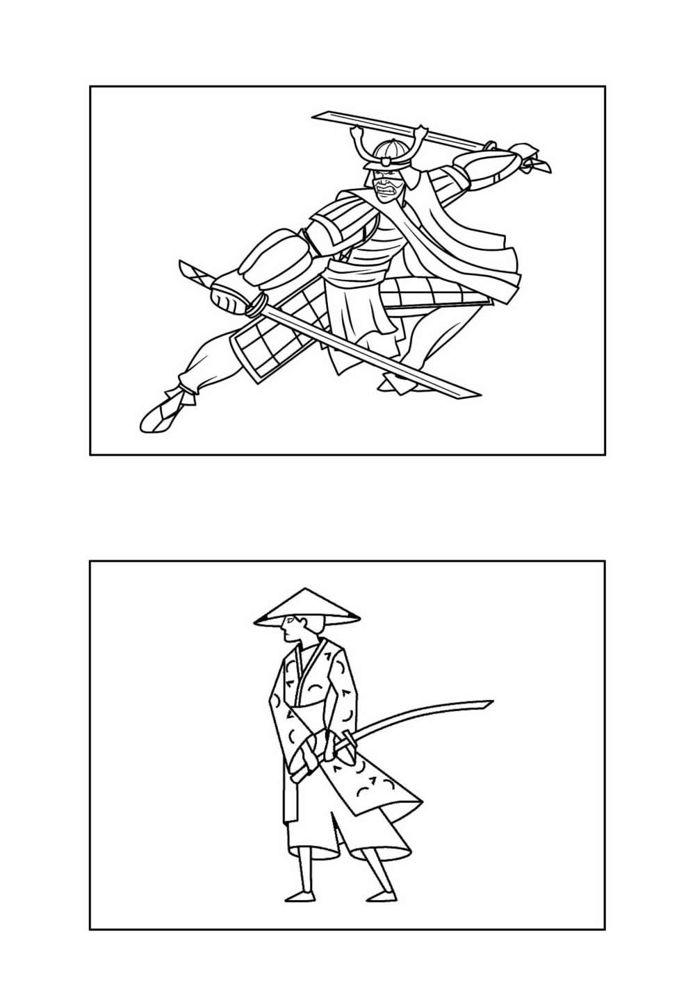 Samurai para pintar