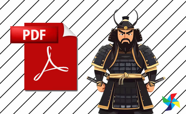 Desenhos de Samurai em PDF