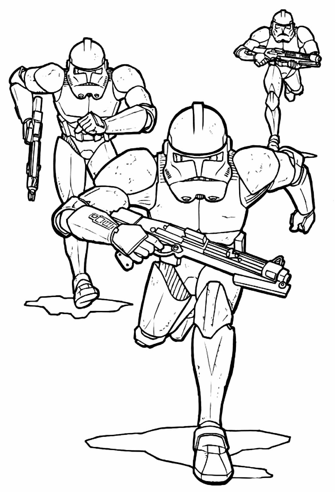Desenhos de Star Wars para colorir - Bora Colorir