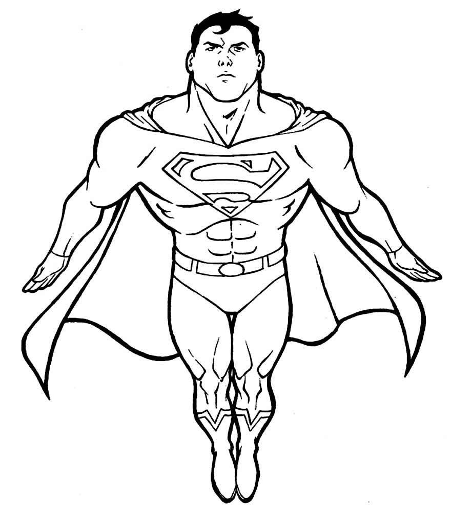 Desenho de Super-Homem