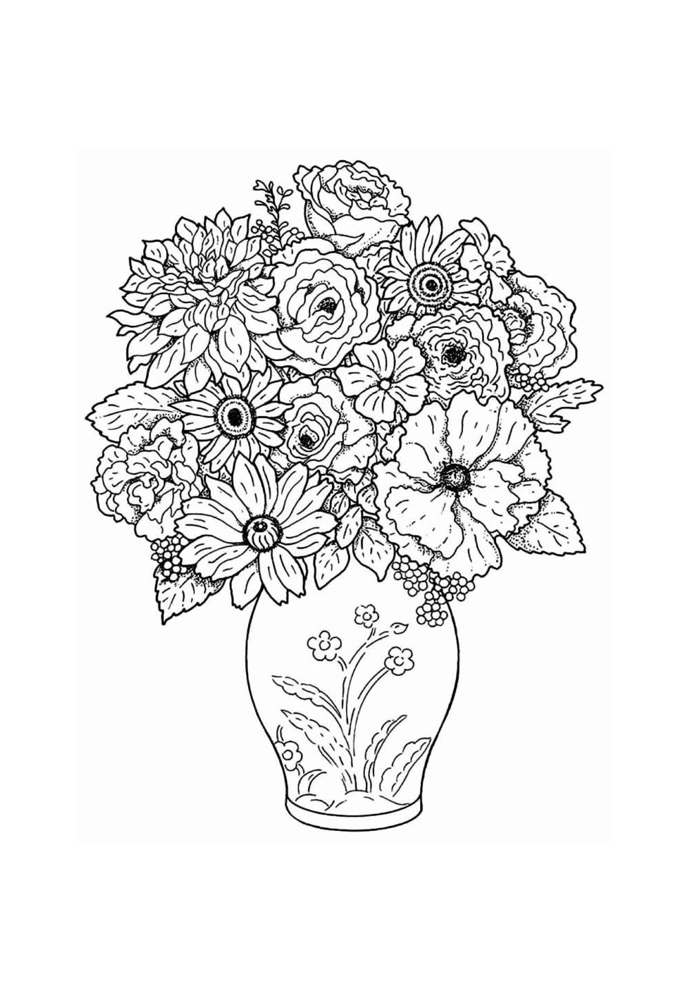 Desenho Realista - Vaso de Flores
