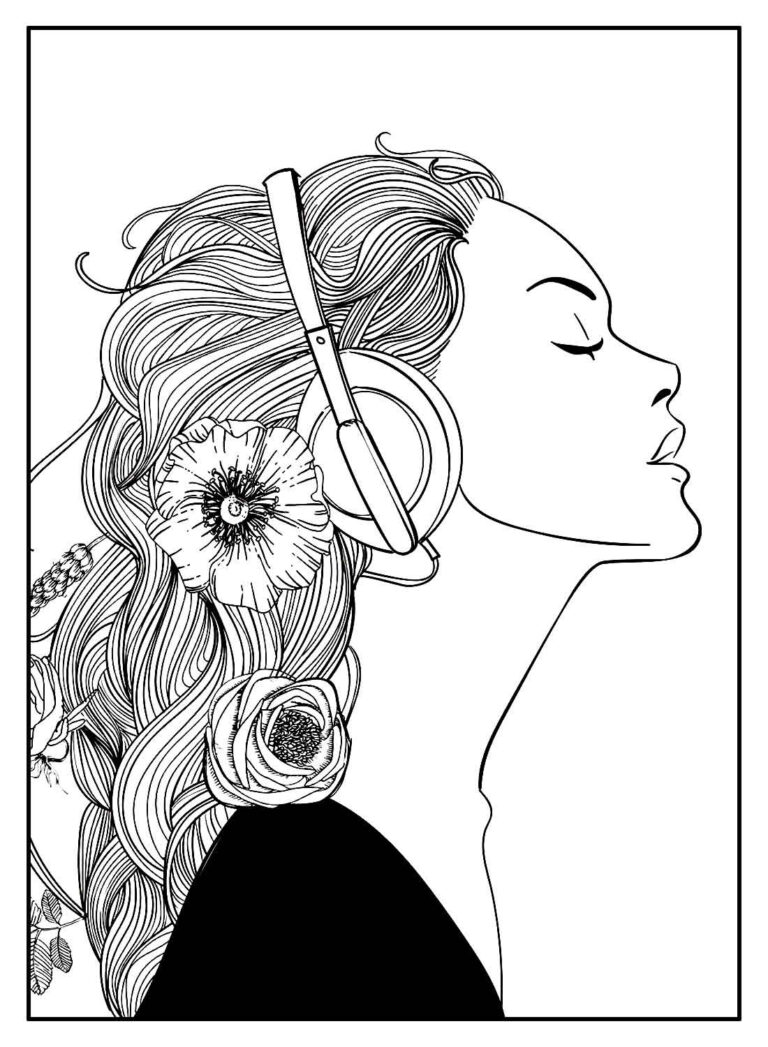 Desenhos Realistas para colorir - Bora Colorir