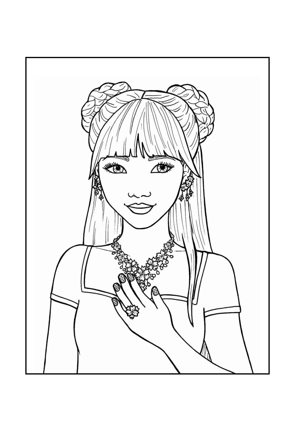 Desenho Realista para colorir