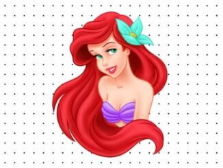 Desenhos da Pequena Sereia em PDF