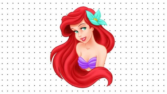 Desenhos da Pequena Sereia em PDF