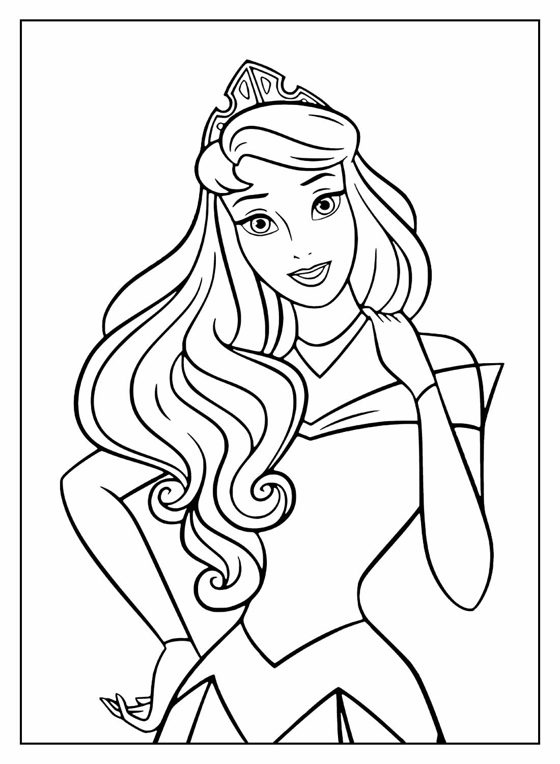 Desenhos Das Princesas Disney Para Colorir Bora Colorir 2477