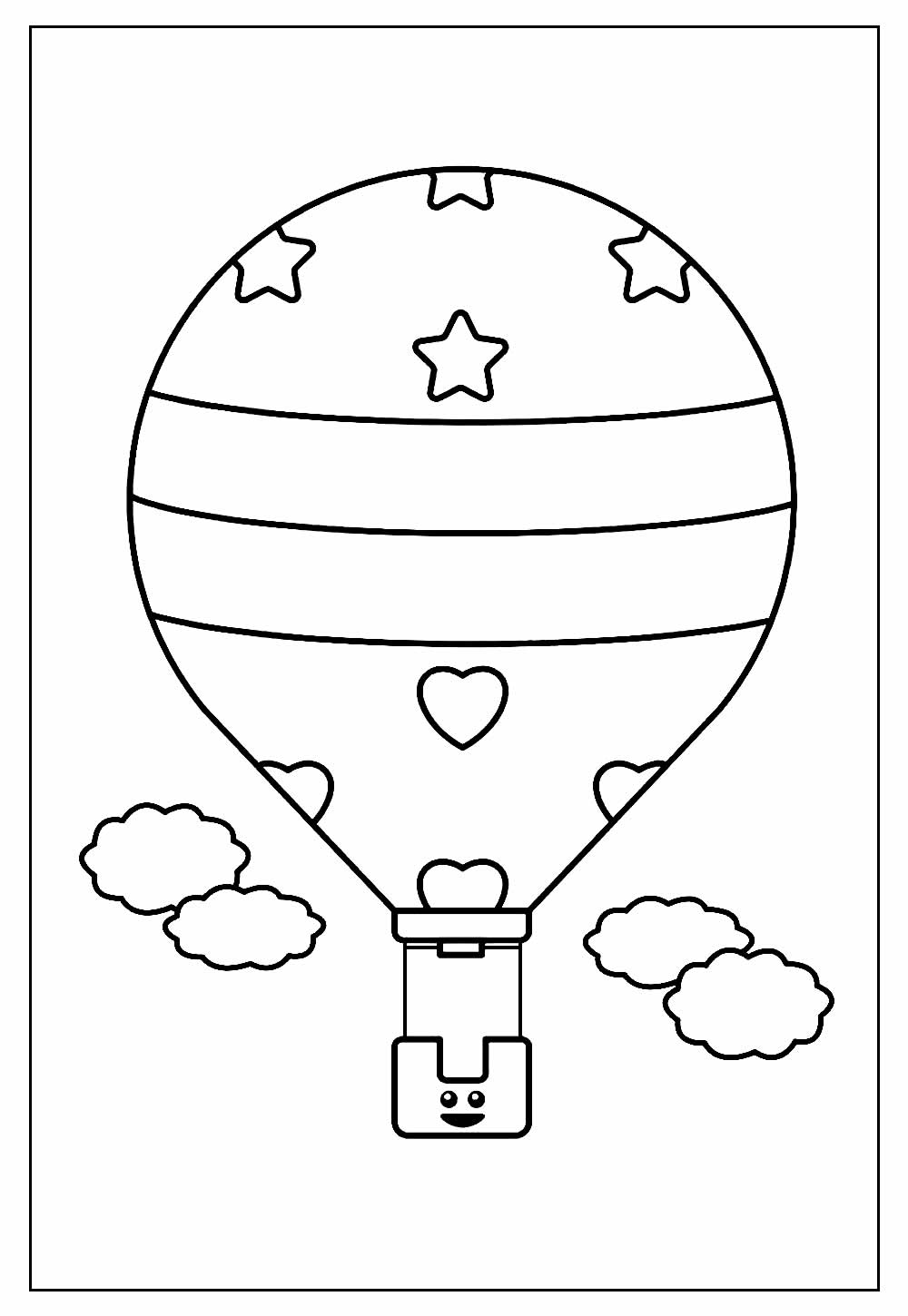 Imagem de Balão para pintar e colorir