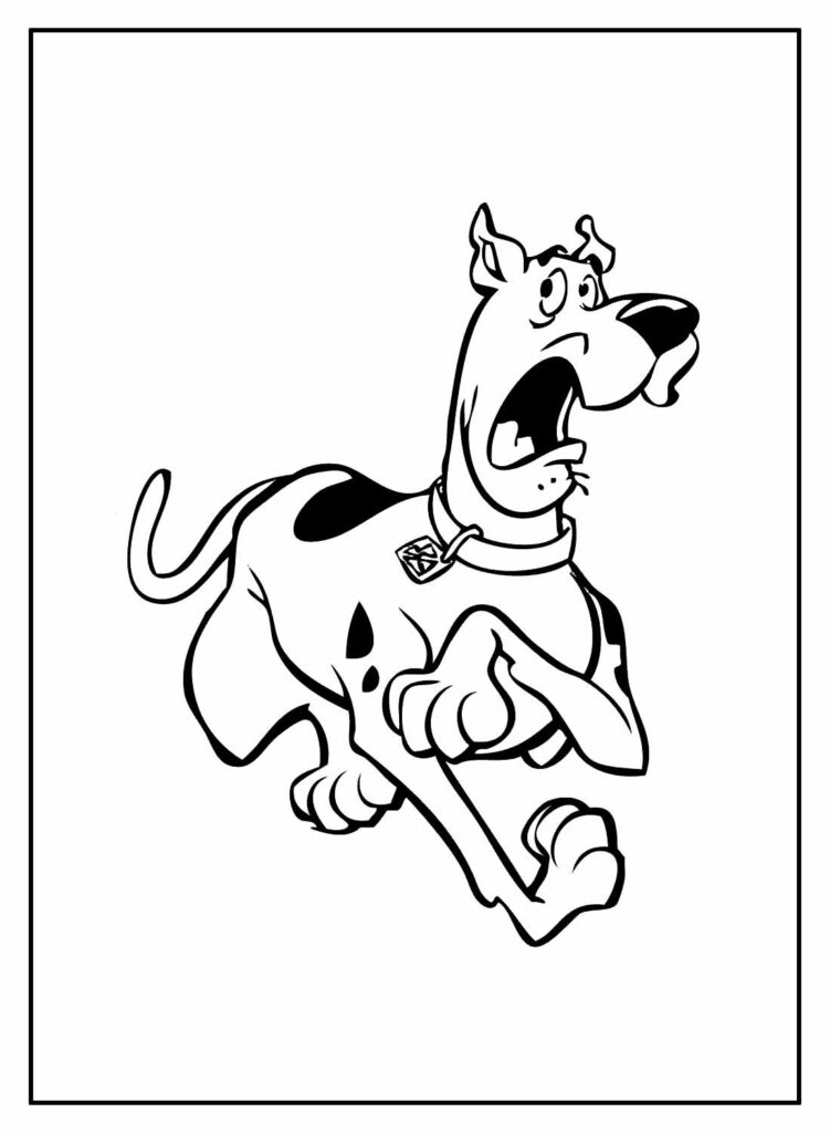 Desenhos para colorir de Scooby-Doo