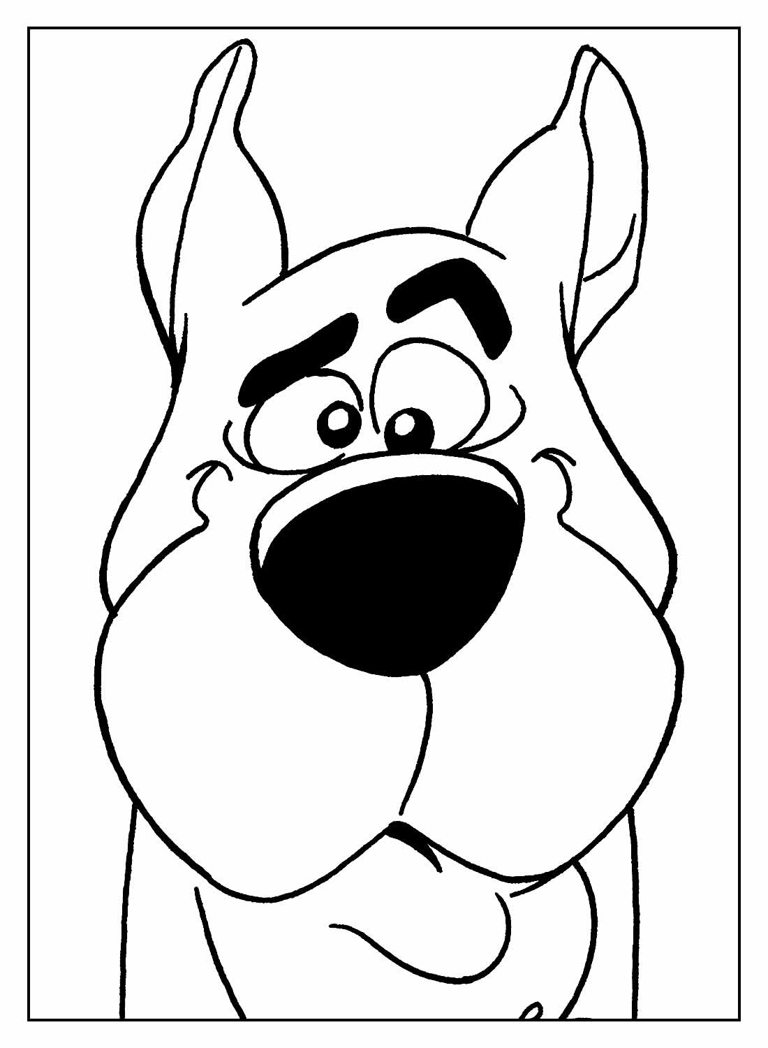 Desenhos do Scooby-Doo para colorir - Bora Colorir
