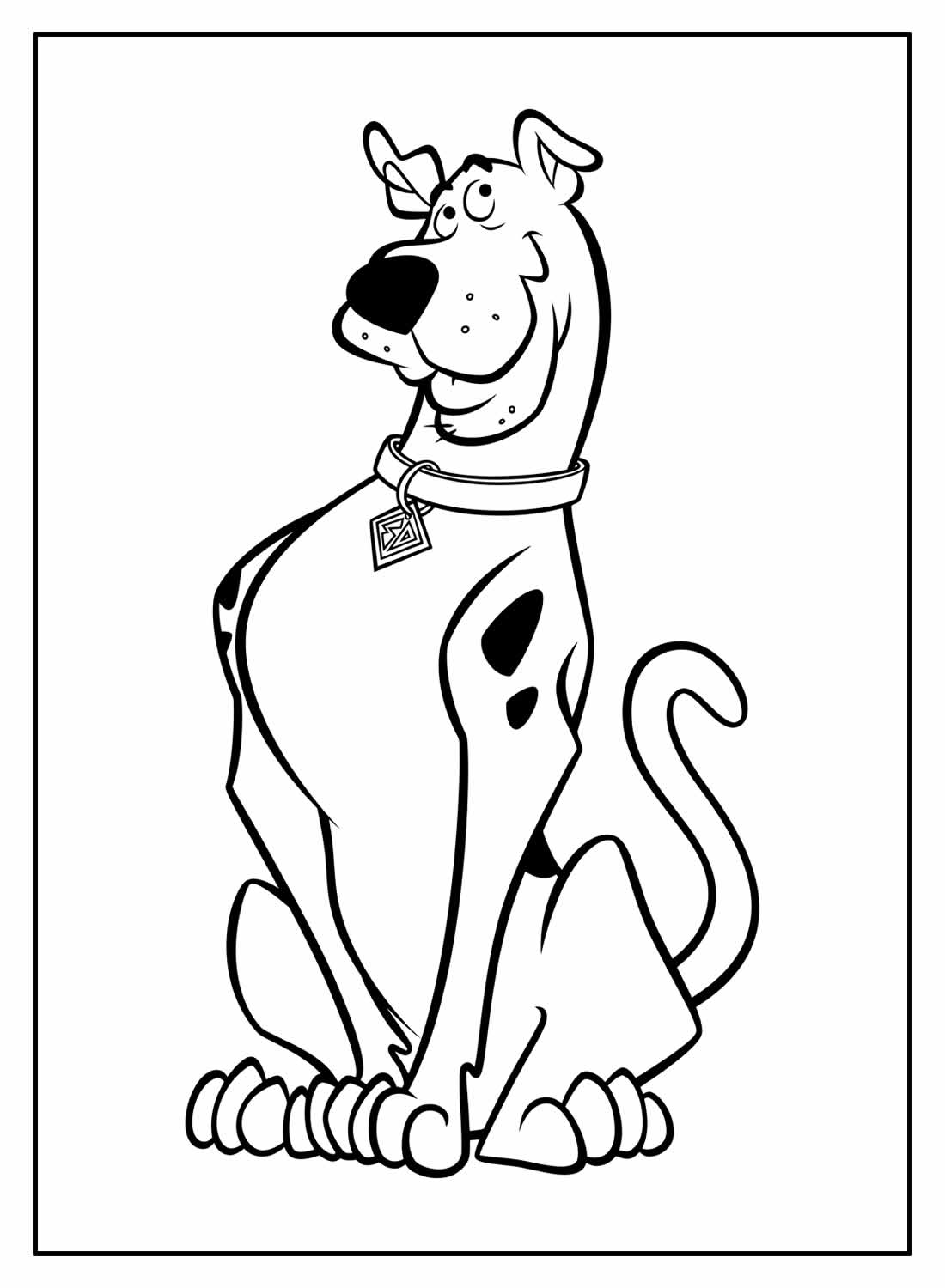 Desenhos do Scooby-Doo para colorir - Bora Colorir