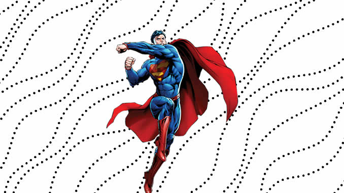 Desenhos do Super-Homem para pintar