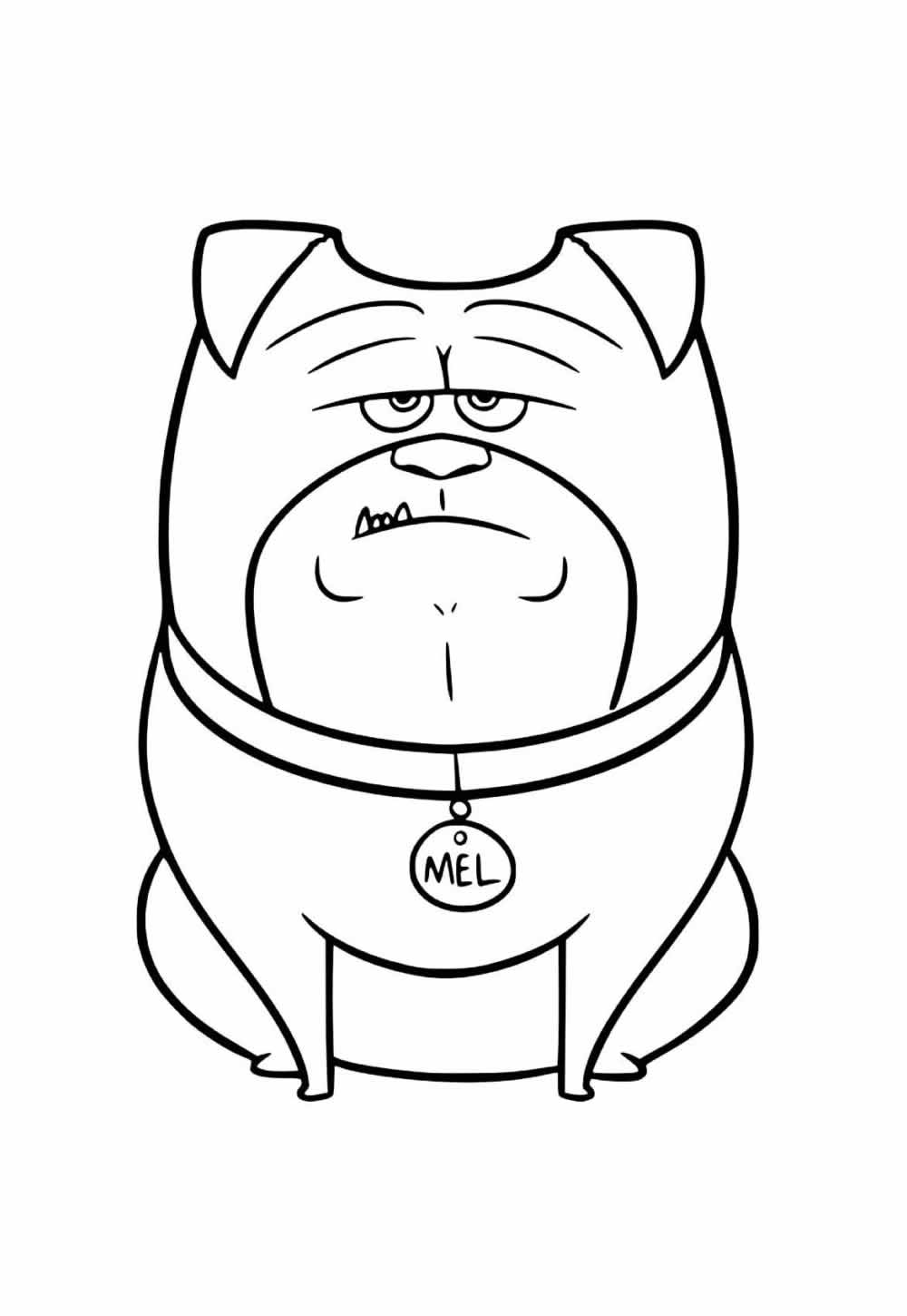 Desenho do filme Pets